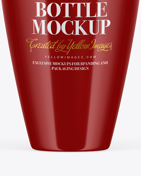 Glossy Perfume Bottle Mockup PSD #5