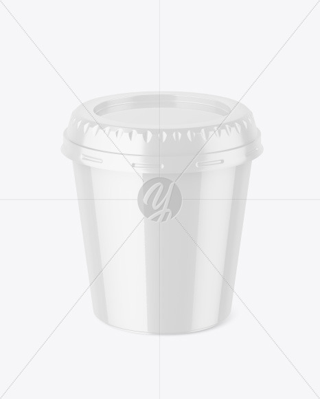 Free Glossy Plastic Cup Mockup PSD Mockups