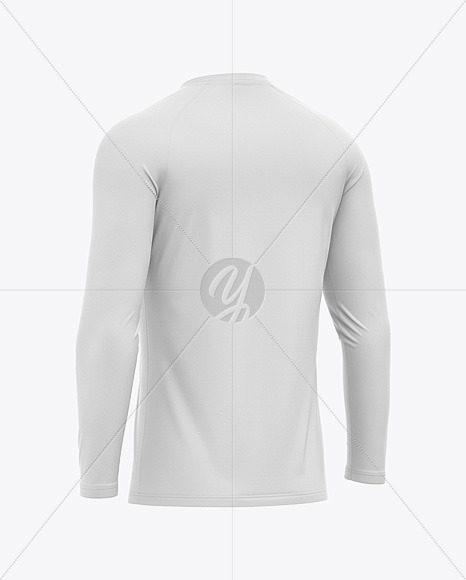 Free Men's Raglan Long Sleeve T-Shirt Mockup PSD Mockups