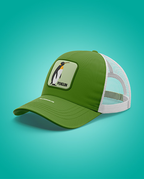 Baseball Cap Mockup   Half Side View PSD #4