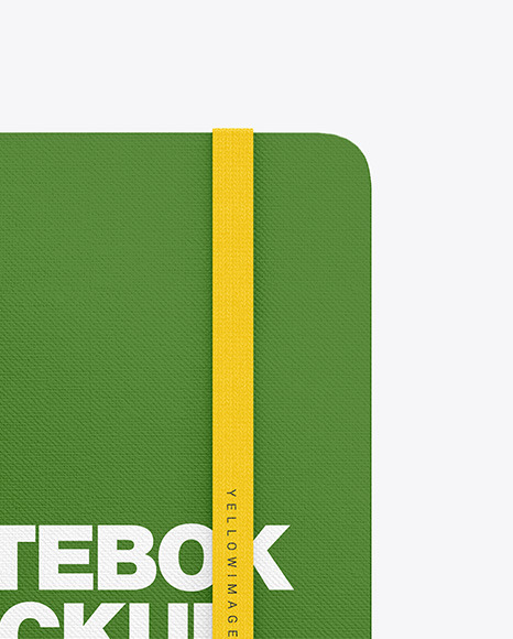 Fabrick Notebook Mockup PSD #1