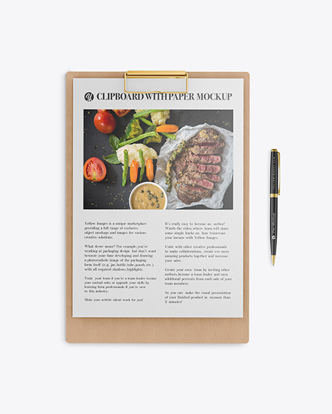 Clipboard Mockups