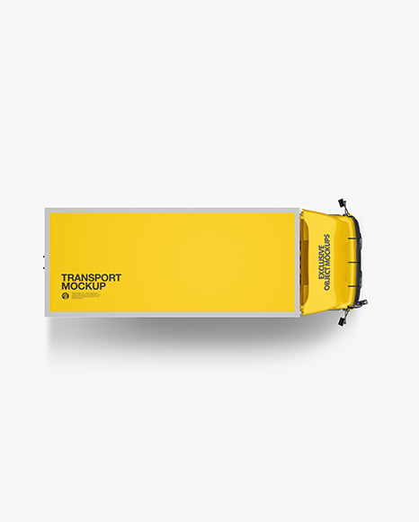 Truck Mockup - Top View
