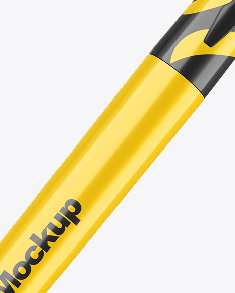 Glossy Pen Mockup PSD #1