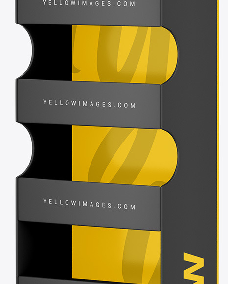 Plastic Display Stand Mockup PSD #1