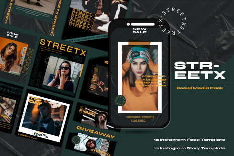 STREETX Instagram Template