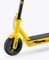 Electric Scooter Mockup - Half Side View