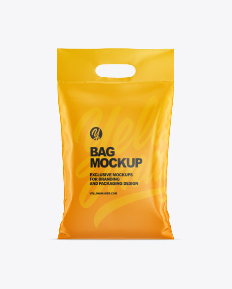 Plastic Bag Mockup PSD #2