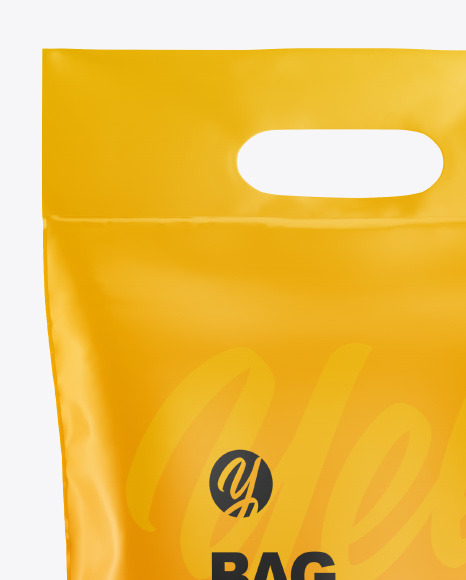 Plastic Bag Mockup PSD #3