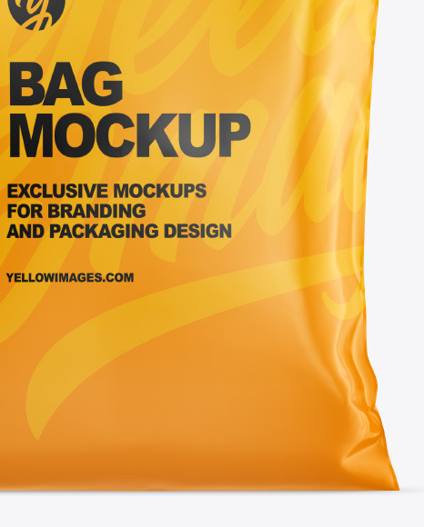 Plastic Bag Mockup PSD #4