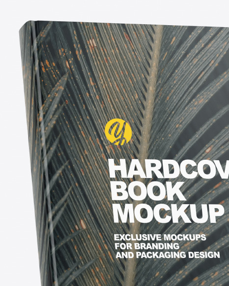 Glossy Book w  Stand Mockup PSD #2