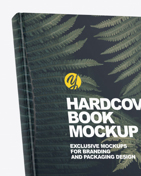 Matte Book w  Stand Mockup PSD #2
