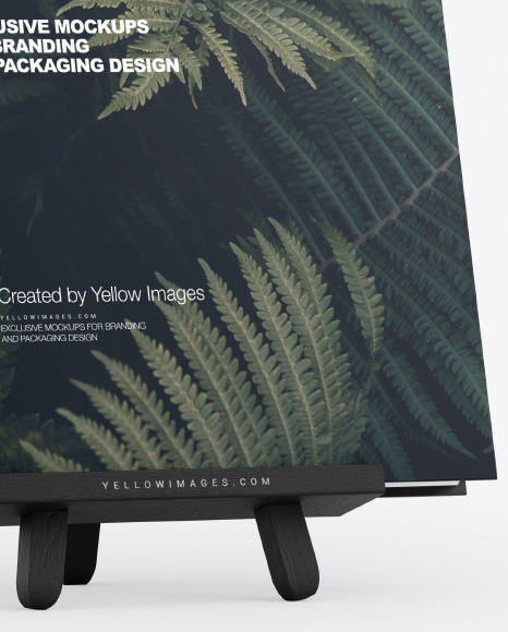 Matte Book w  Stand Mockup PSD #1