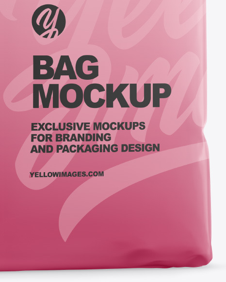 Plastic Bag Mockup PSD #4