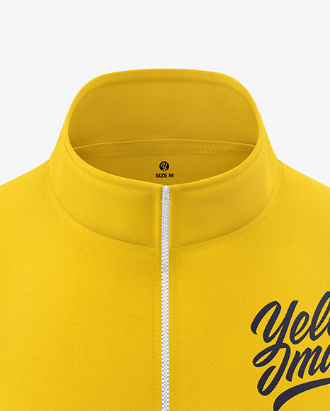 Men s Full Zip Sweatshirt Mockup   Front View PSD #2