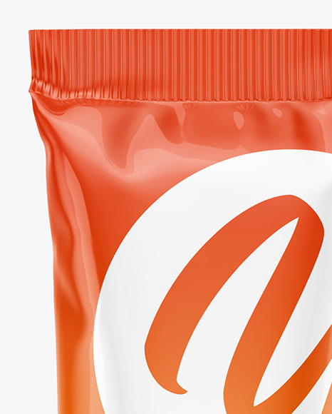 Glossy Snack Package Mockup PSD #1