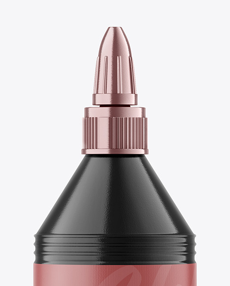 Glossy Glue Bottle Mockup PSD #1
