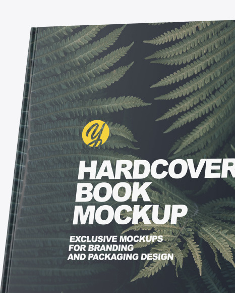 Matte Book w  Stand Mockup PSD #2