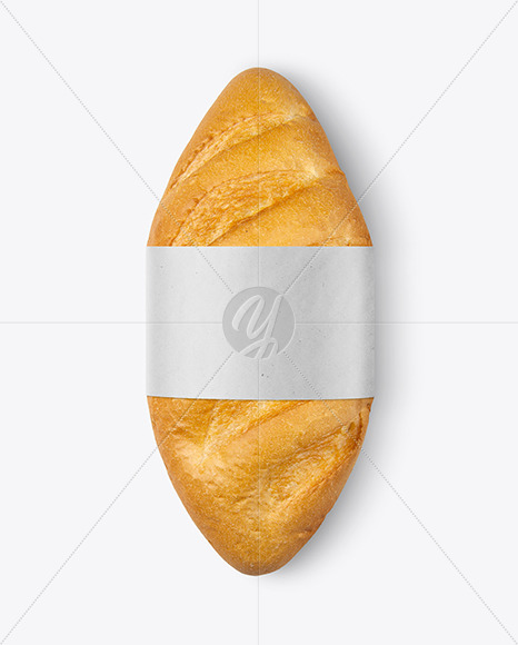 Loaf Of White Bread with Label Mockup PSD #3
