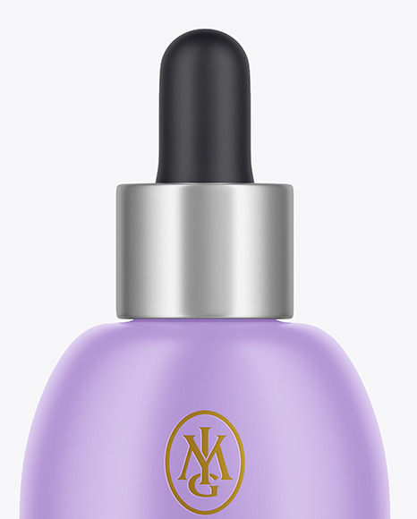 Matte Dropper Bottle Mockup PSD #1