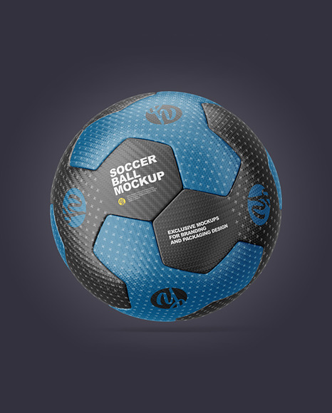 Soccer Ball Mockup PSD #7