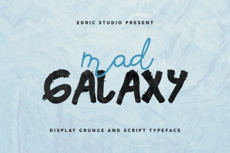 Mad Galaxy Font Duo
