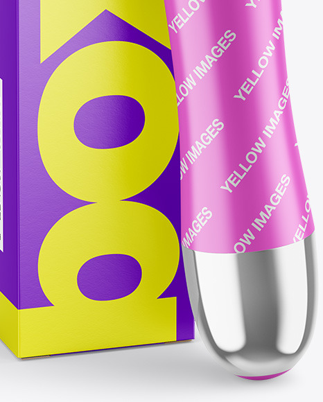 Paper Box w  Vibrator Mockup PSD #1
