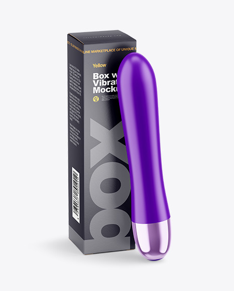 Paper Box w  Vibrator Mockup PSD #6