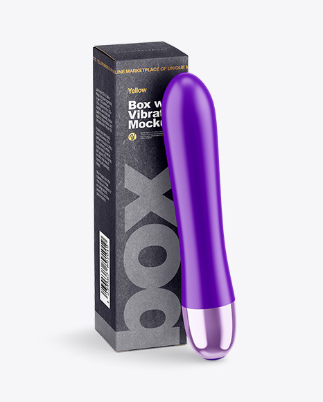 Kraft Box w  Vibrator Mockup PSD #6