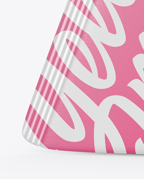 Triangular Carton Package Mockup PSD #7