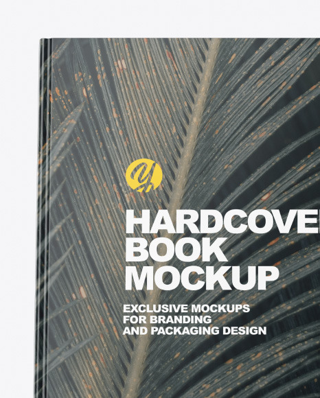 Glossy Book w  Stand Mockup PSD #2