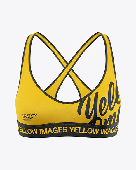 Women&#039;s Fitness Top Mockup