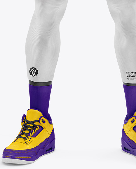 Basketball Kit Mockup   Front View PSD #6