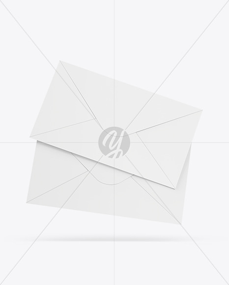 Two Envelopes Mockup PSD #3