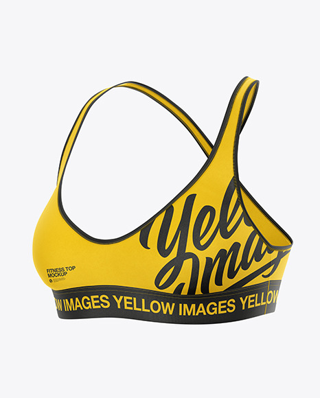 Women&#039;s Fitness Top Mockup