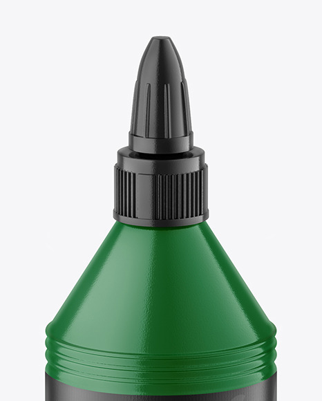 Glossy Glue Bottle Mockup PSD #2