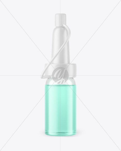 Glass Dropper Bottle Mockup PSD #3