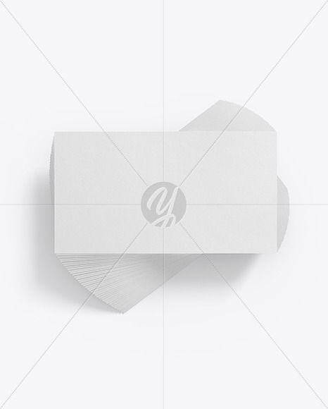 Matte Paper Business Cards Mockup PSD #3