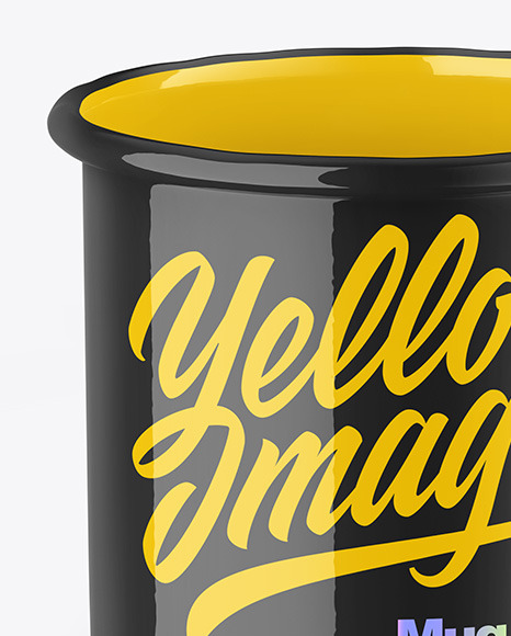 Glossy Mug Mockup PSD #4