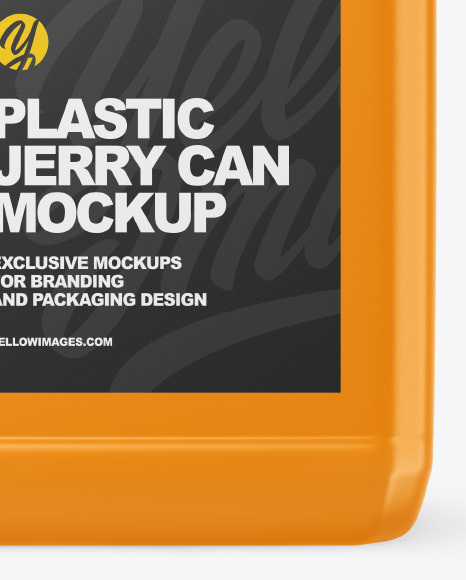 Plastic Jerry Can Mockup PSD #4