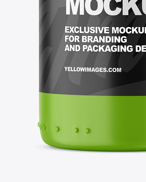 Matte Storage Jar Mockup PSD #6