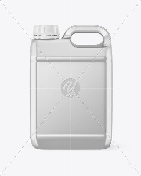 Metallic Jerry Can Mockup PSD #3
