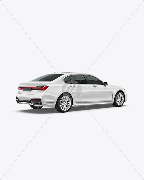 Luxury Sedan Mockup - Half Side View Mockups
