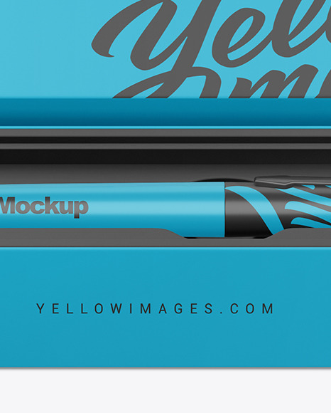 Matte Pen in Box Mockup gift 7564