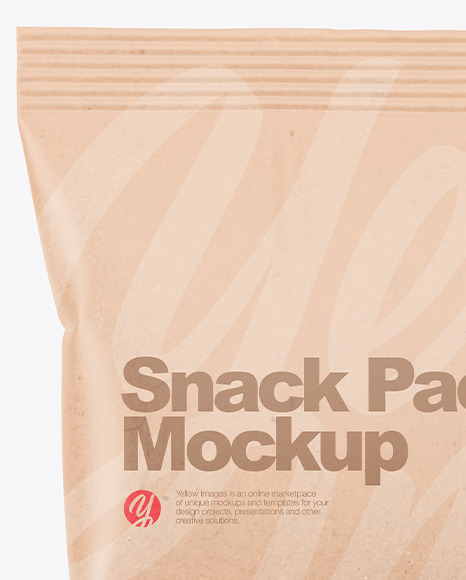 Craft Snack Pack Mockup PSD #2