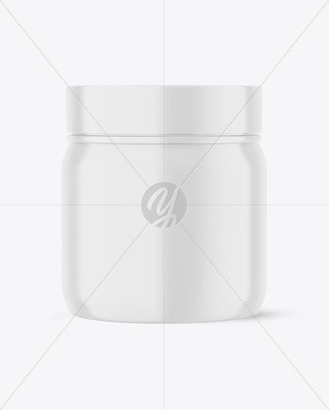 Plastic Jar Mockup PSD #3
