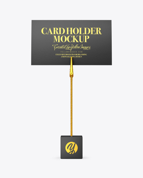 Card Holder Mockup