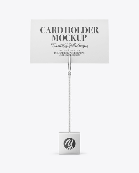 Card Holder Mockup PSD #2