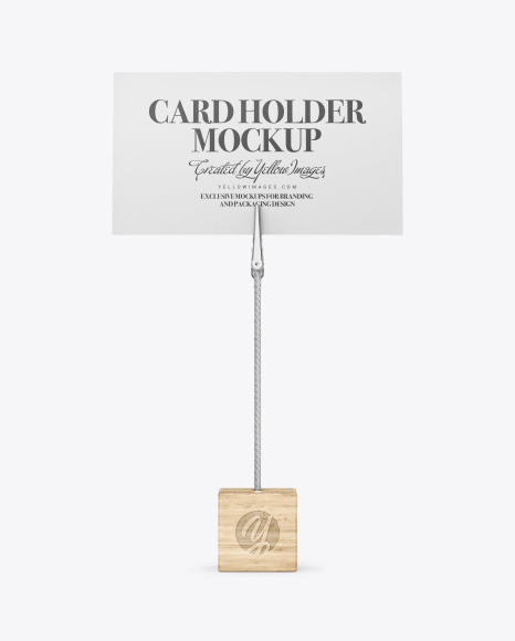 Card Holder Mockup PSD #1