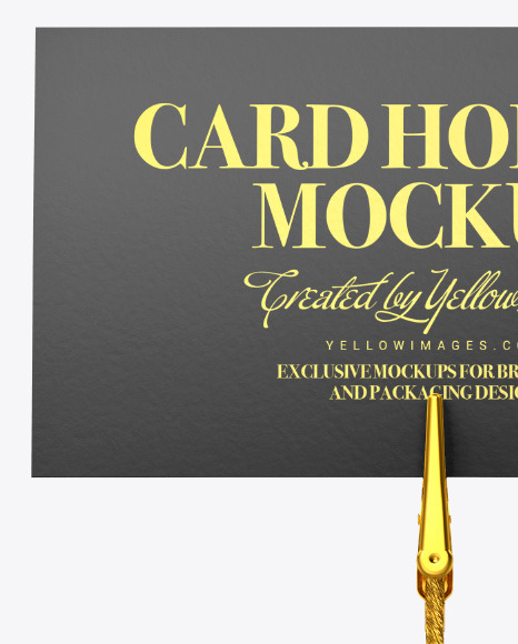 Card Holder Mockup PSD #6